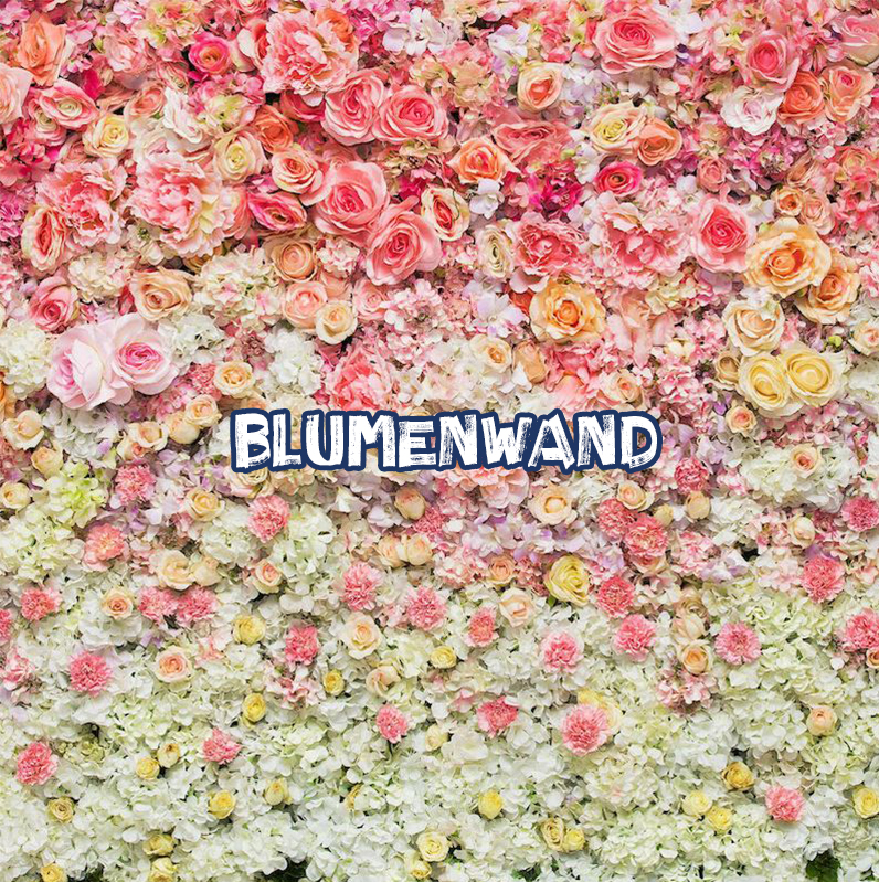 Blumenwand